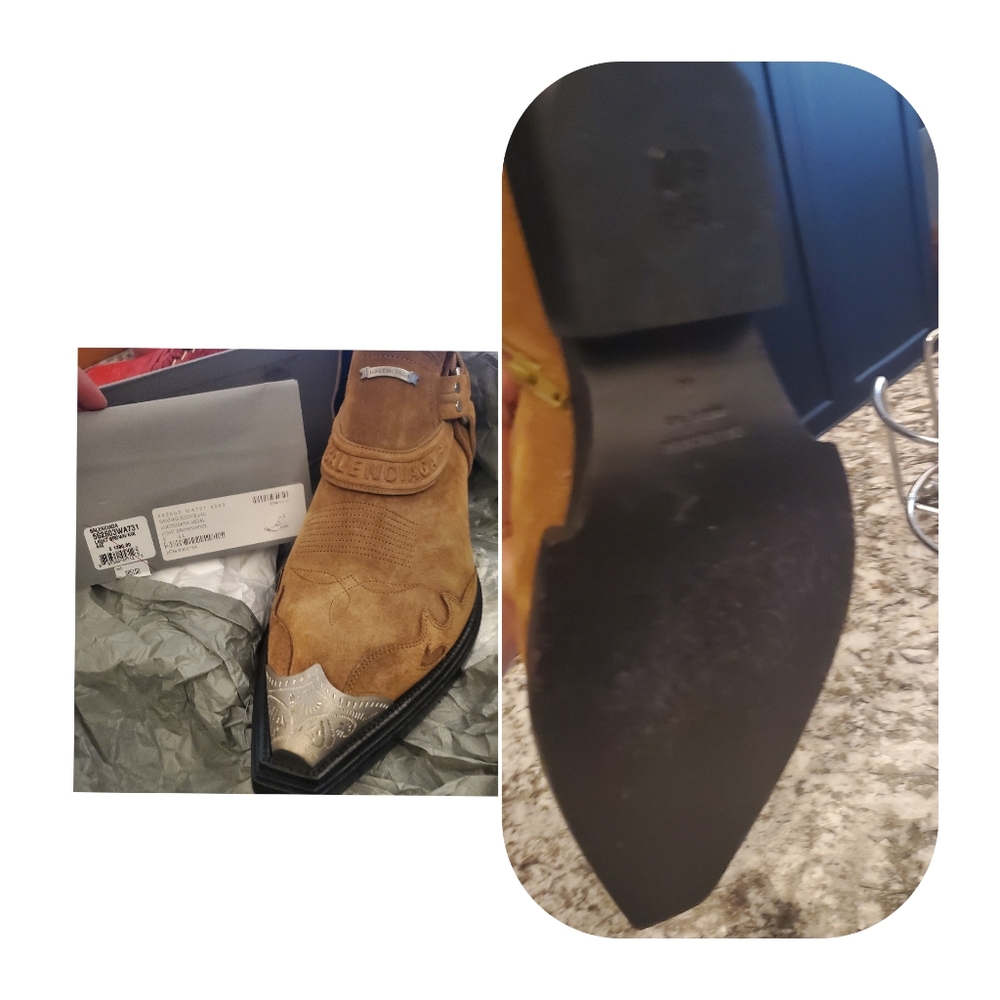 Balenciaga mens boots